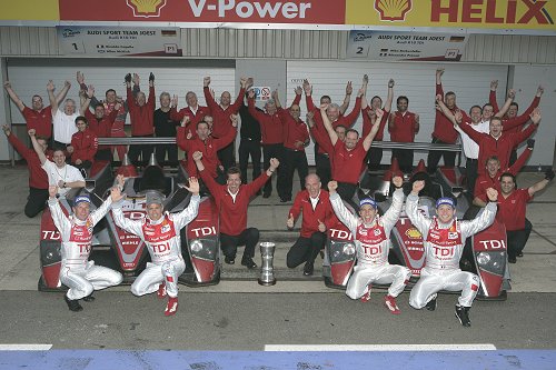 Audi kampioen LMS 2008